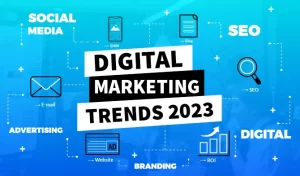 The best digital marketing trends in 2023 banner by Marketing Grey