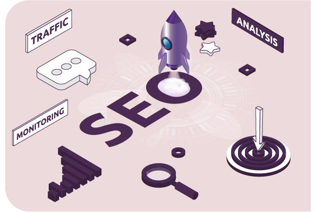 Search engine optimization to rank your website on Google | seo services banner by Marketing Grey