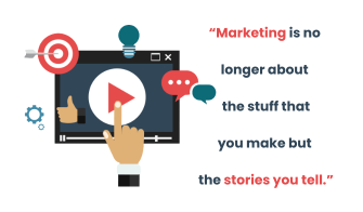 Video marketing banner by Marketing Grey